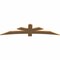 Ekena Millwork Alberta Smooth Timber Gable Bracket, Western Red Cedar, 84"W x 21"H x 1 1/2"D x 5 1/2"F, 6/12 Pitch GBW084X21X0206ALB00SWR - alternate 2